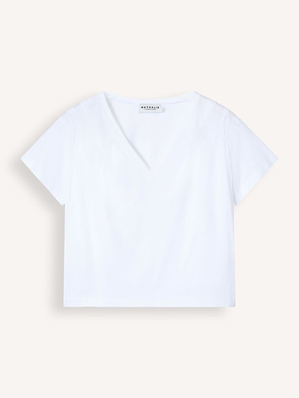 Ontdek de Bodine katoen/modalmix slub T-shirt van Nathalie Vleeschouwer in de kleur Wit bij Orangebag. Op werkdagen voor 21:45 besteld, morgen in huis.