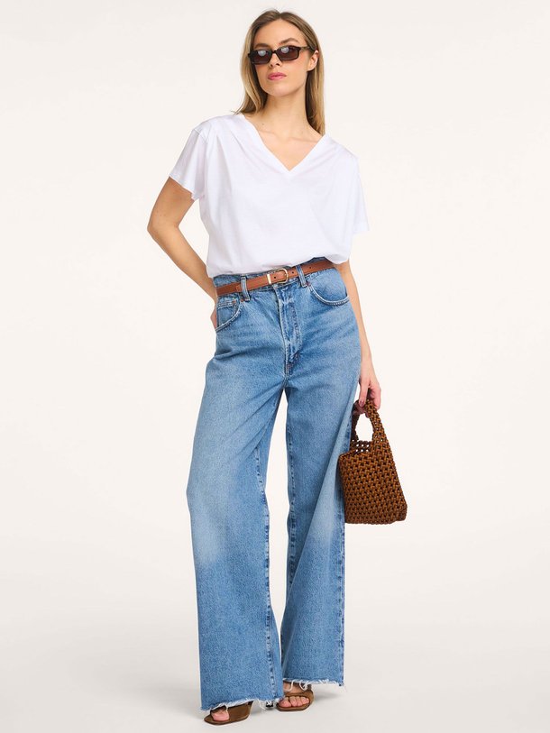 Ontdek de Bodine katoen/modalmix slub T-shirt van Nathalie Vleeschouwer in de kleur Wit bij Orangebag. Op werkdagen voor 21:45 besteld, morgen in huis.