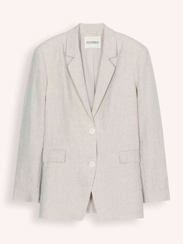 Ontdek de Lola linnen blazer van Closed in de kleur Zand bij Orangebag. Op werkdagen voor 21:45 besteld, morgen in huis.