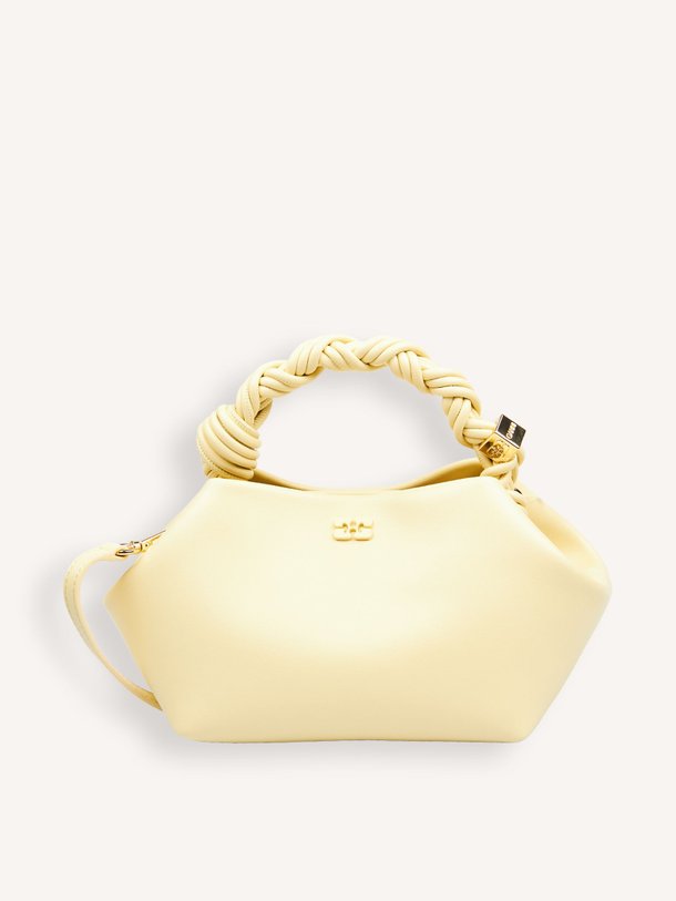 Ontdek de Bou mini crossbody bag van Ganni in de kleur Geel bij Orangebag. Op werkdagen voor 21:45 besteld, morgen in huis.