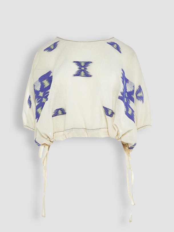 Ontdek de Kristalia katoenen top met dessin van Devotion in de kleur ecru bij Orangebag. Op werkdagen voor 21:45 besteld, morgen in huis.