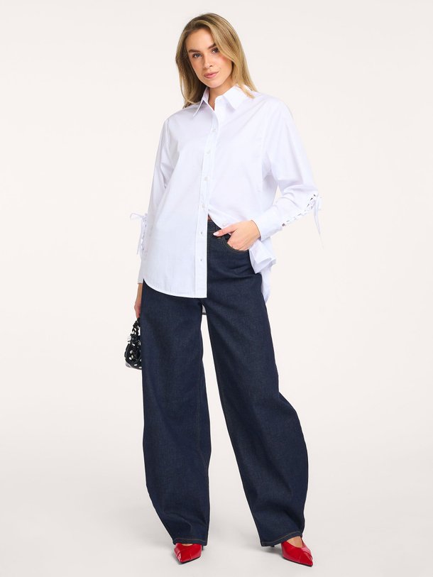 Ontdek de Alvina, katoenmix blouse van Haute L'Amitié bij Orangebag. Op werkdagen voor 21:45 besteld, morgen in huis.