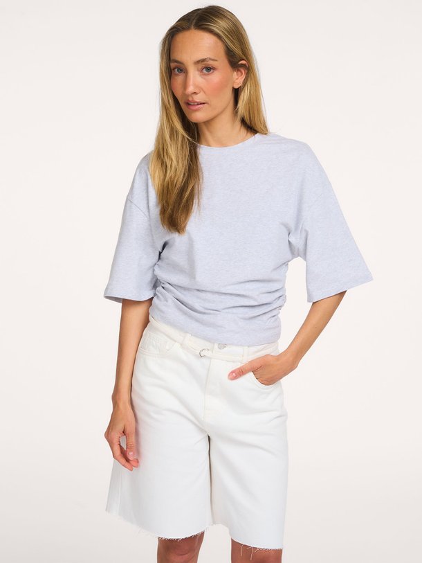 Mireille, katoenmix gemêleerd T-shirt