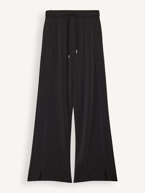 Ontdek de Katoenmix wide leg scuba broek van 10Days in de kleur zwart bij Orangebag. Op werkdagen voor 21:45 besteld, morgen in huis.
