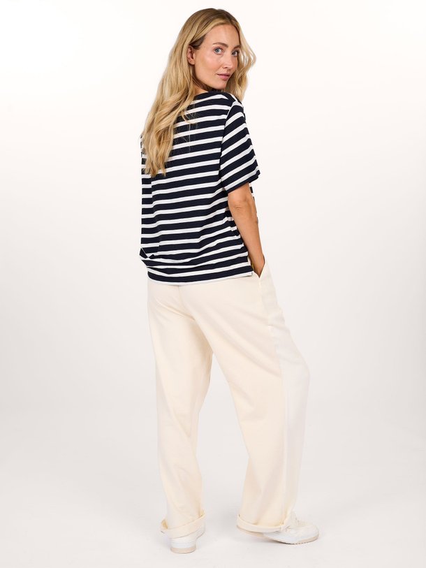 10Days Linnenmix Broek - Ecru Ontdek de Linnenmix broek van 10Days in de kleur ecru bij Orangebag. Op werkdagen voor 21:45 besteld, morgen in huis.