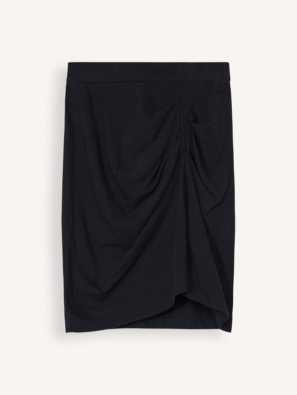 10Days Linnen/Katoenmix Slub Rok - Zwart Ontdek de Linnen/katoenmix slub rok van 10Days in de kleur zwart bij Orangebag. Op werkdagen voor 21:45 besteld, morgen in huis.