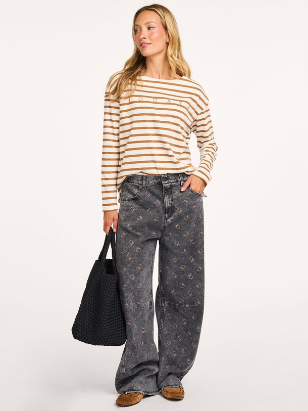 Ontdek de High waist barrel fit jeans van 10Days in de kleur donkergrijs bij Orangebag. Op werkdagen voor 21:45 besteld, morgen in huis.