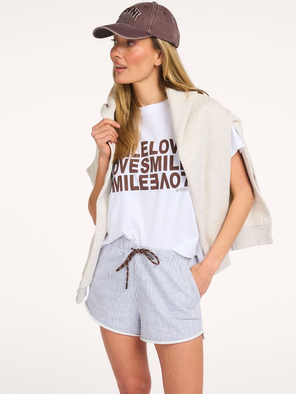 Ontdek de Petit organic cotton T-shirt met print van 10Days in de kleur Wit bij Orangebag. Op werkdagen voor 21:45 besteld, morgen in huis.