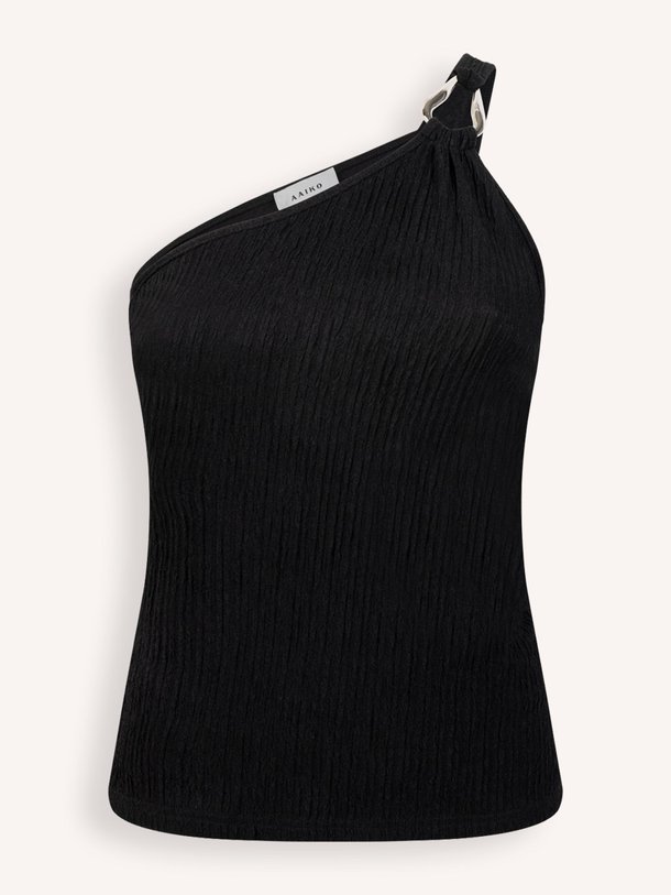 Ontdek de Dyani geweven one shoulder top met applicatie van Aaiko in de kleur zwart bij Orangebag. Op werkdagen voor 21:45 besteld, morgen in huis.