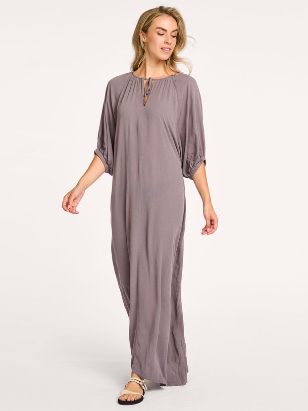 Ontdek de Viscose maxijurk van 10Days in de kleur donkergrijs bij Orangebag. Op werkdagen voor 21:45 besteld, morgen in huis.