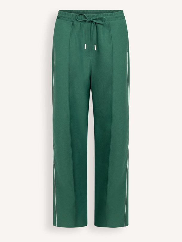 Ontdek de Esila geweven broek van Aaiko in de kleur groen bij Orangebag. Op werkdagen voor 21:45 besteld, morgen in huis.