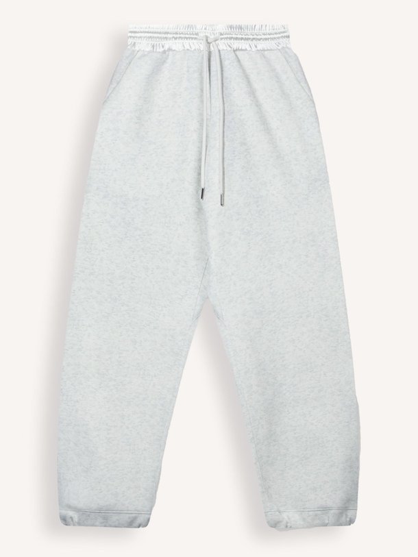 10Days Jersey Gemêleerde Joggingbroek - Lichtgrijs Ontdek de Jersey gemêleerde joggingbroek van 10Days in de kleur lichtgrijs bij Orangebag. Op werkdagen voor 21:45 besteld, morgen in huis.