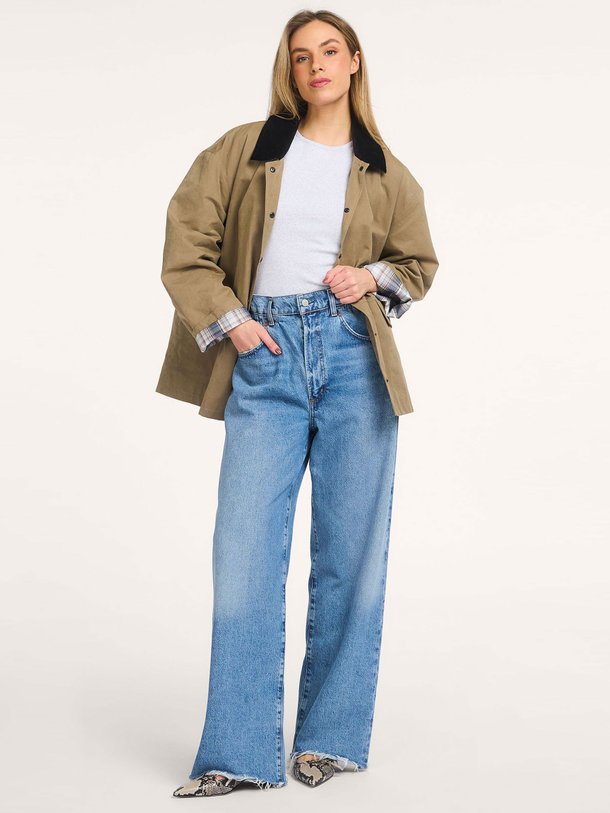 Ontdek de Lyonne high waist loose fit non-stretch jeans van Agolde in de kleur Blauw bij Orangebag. Op werkdagen voor 21:45 besteld, morgen in huis.