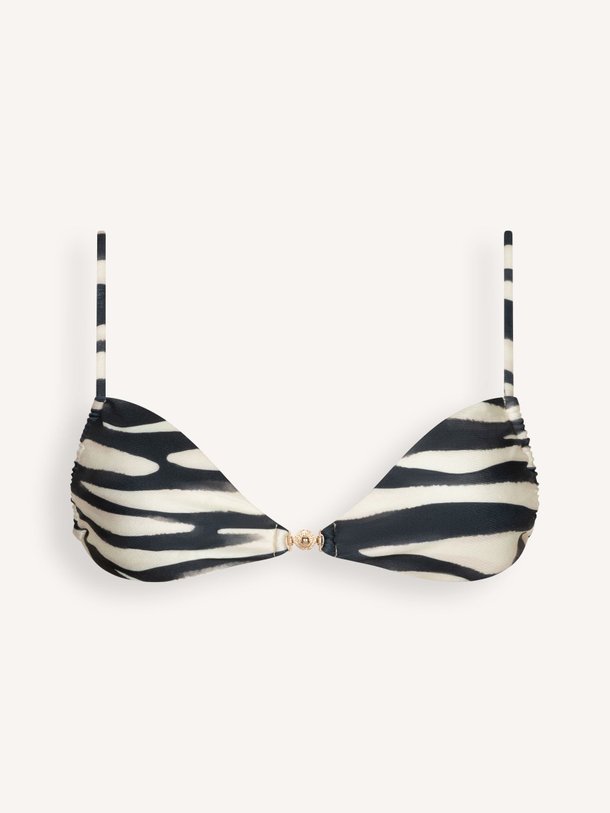 Ontdek de Amanda bikinitop met print van The Lola Club in de kleur Zwart bij Orangebag. Op werkdagen voor 21:45 besteld, morgen in huis.