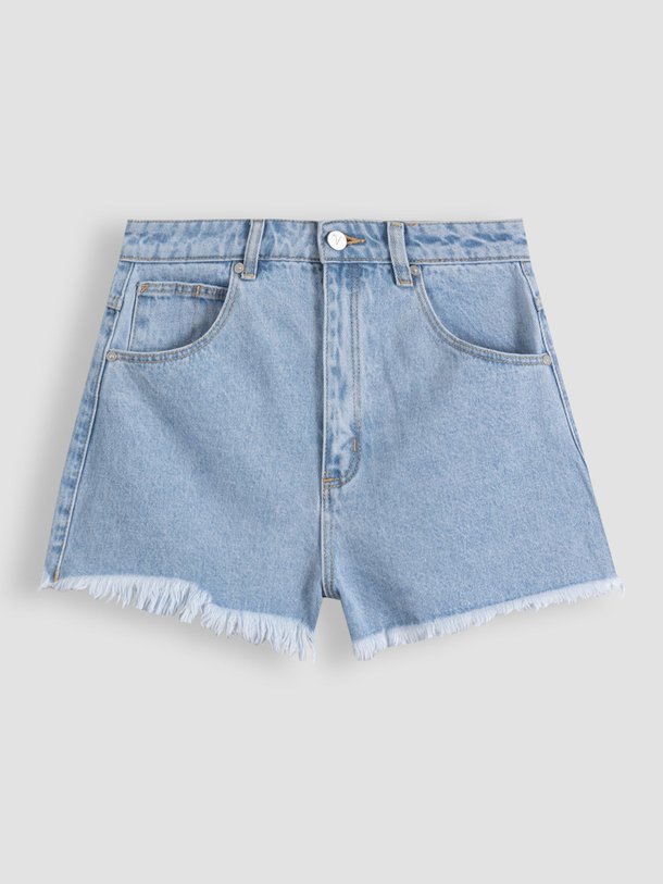 Ontdek de Esmeralda high waist short van Abrand in de kleur blauw bij Orangebag. Op werkdagen voor 21:45 besteld, morgen in huis.
