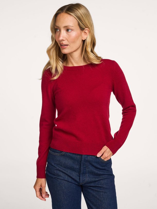 Ontdek de Catelina cashmere trui van Absolut Cashmere in de kleur rood bij Orangebag. Op werkdagen voor 21:45 besteld, morgen in huis.
