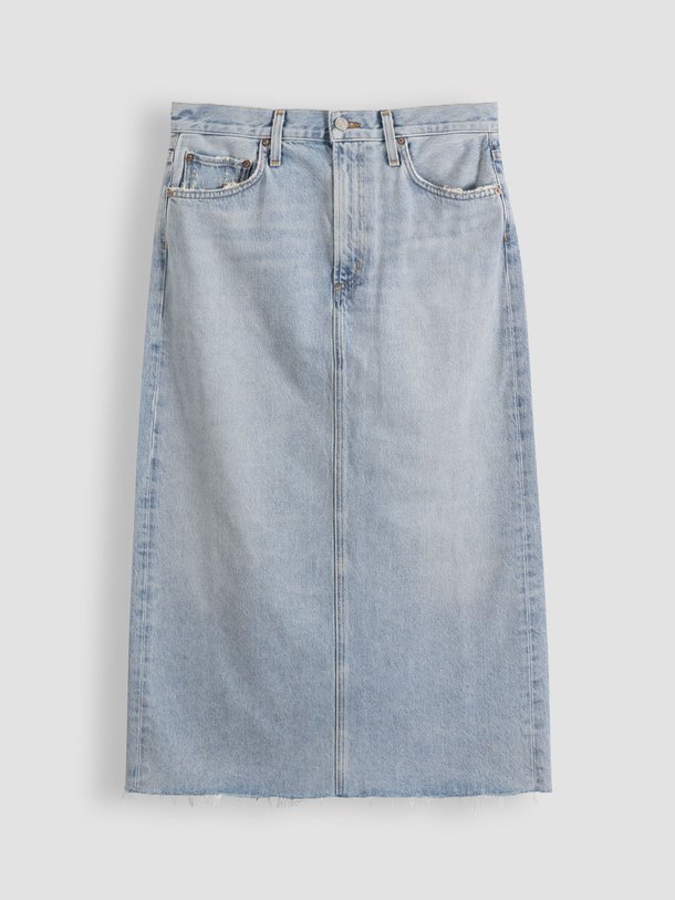 Ontdek de Della denim rok van Agolde in de kleur blauw bij Orangebag. Op werkdagen voor 21:45 besteld, morgen in huis.
