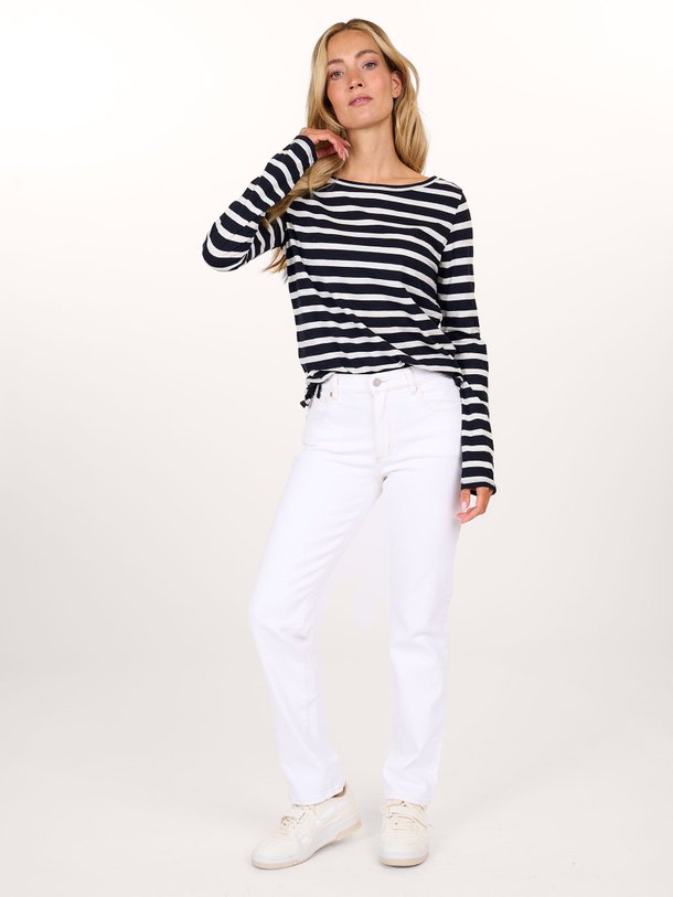 Ontdek de High waist mom fit stretch jeans van Abrand in de kleur off-white bij Orangebag. Op werkdagen voor 21:45 besteld, morgen in huis.