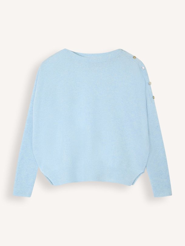 Ontdek de Rafaella cashmere trui van Absolut Cashmere in de kleur Lichtblauw bij Orangebag. Op werkdagen voor 21:45 besteld, morgen in huis.