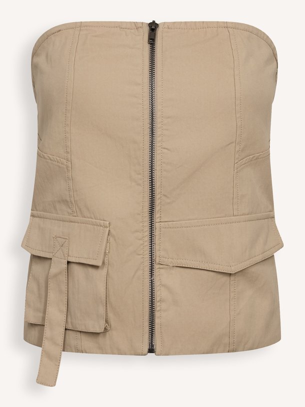 Ontdek de KeshaCC Zip Tube Top van Co'Couture bij Orangebag. Op werkdagen voor 21:45 besteld, morgen in huis.
