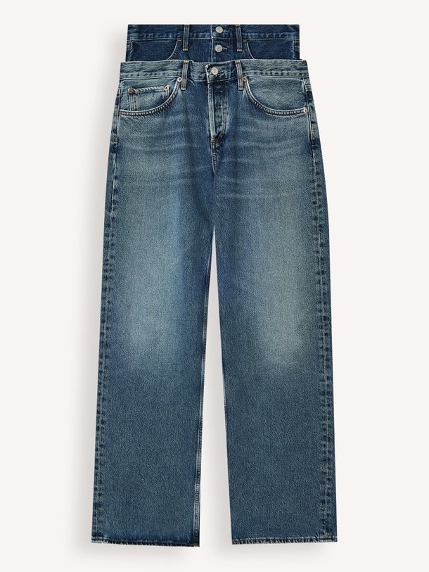 Ontdek de Elson high waist straight fit jeans van Agolde in de kleur blauw bij Orangebag. Op werkdagen voor 21:45 besteld, morgen in huis.