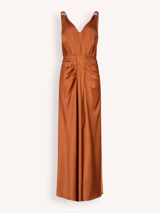 Ontdek de Marcia geweven maxi jurk van Dante 6 in de kleur Oranje bij Orangebag. Op werkdagen voor 21:45 besteld, morgen in huis.
