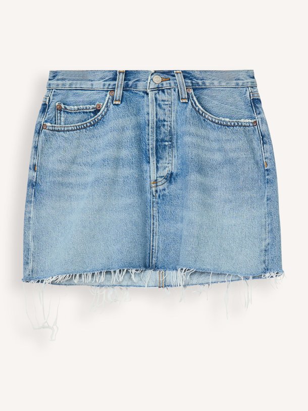 Ontdek de Denim rok van Agolde in de kleur blauw bij Orangebag. Op werkdagen voor 21:45 besteld, morgen in huis.