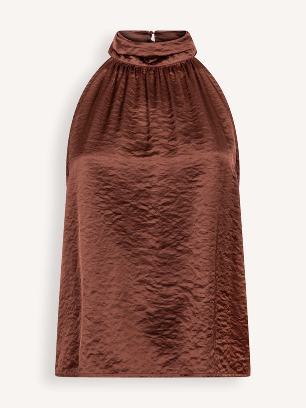 Ontdek de Irisa viscosemix top van Aaiko in de kleur bruin bij Orangebag. Op werkdagen voor 21:45 besteld, morgen in huis.