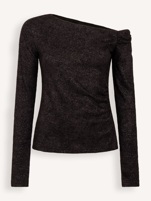 Ontdek de Lumia jersey top met lurex van Aaiko in de kleur zwart bij Orangebag. Op werkdagen voor 21:45 besteld, morgen in huis.