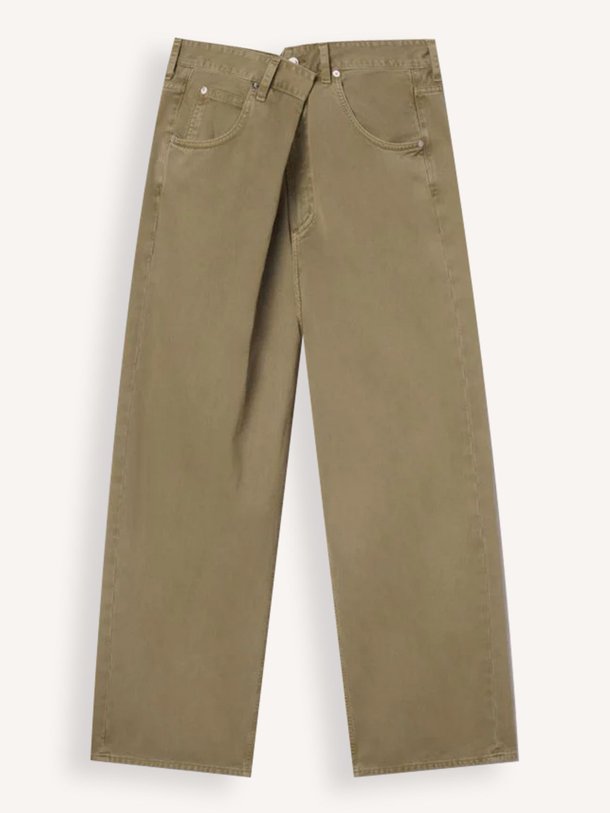 Ontdek de Vana mid waist wide leg jeans van Agolde in de kleur mosgroen bij Orangebag. Op werkdagen voor 21:45 besteld, morgen in huis.