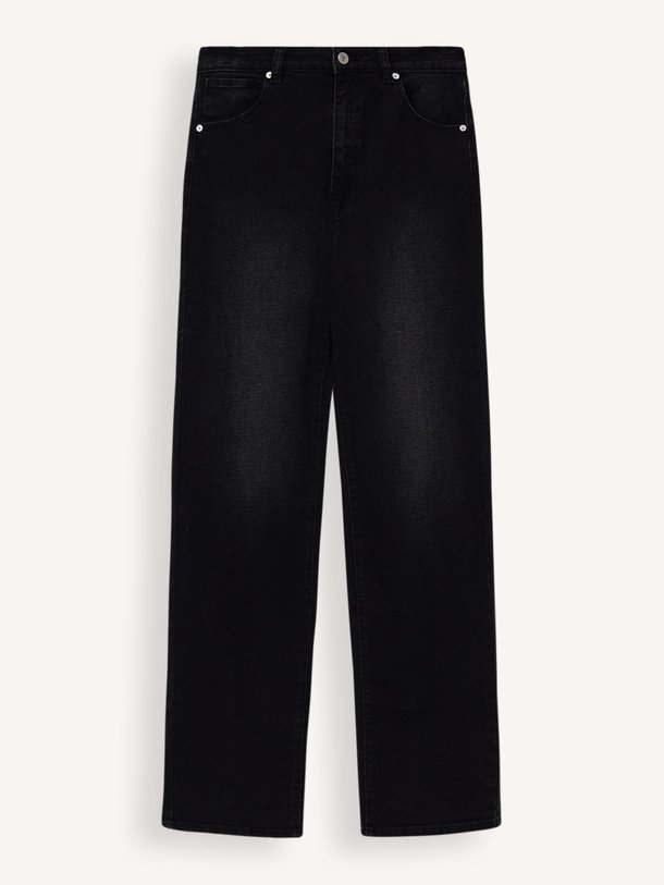 Ontdek de Git high waist straight fit stretch jeans van Abrand in de kleur zwart bij Orangebag. Op werkdagen voor 21:45 besteld, morgen in huis.