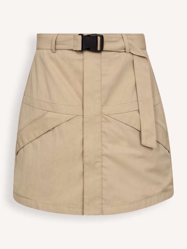 Ontdek de Kesha katoenmix rok van Co'Couture in de kleur Beige bij Orangebag. Op werkdagen voor 21:45 besteld, morgen in huis.