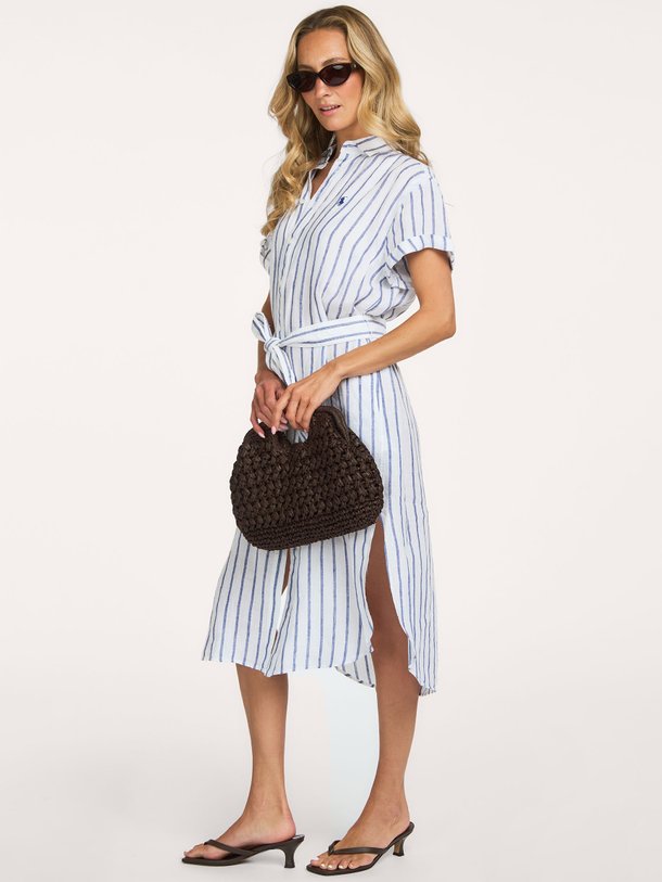 Ralph Lauren Woven-Shirt Dress-Dresses Ontdek de WOVEN-SHIRT DRESS-DRESSES van Ralph Lauren bij Orangebag. Op werkdagen voor 21:45 besteld, morgen in huis.