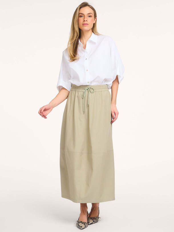 Ontdek de Héva lyocellmix rok van Nathalie Vleeschouwer in de kleur Lichtgroen bij Orangebag. Op werkdagen voor 21:45 besteld, morgen in huis.