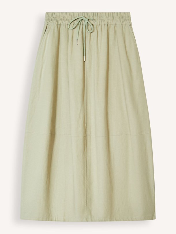 Ontdek de Héva lyocellmix rok van Nathalie Vleeschouwer in de kleur Lichtgroen bij Orangebag. Op werkdagen voor 21:45 besteld, morgen in huis.