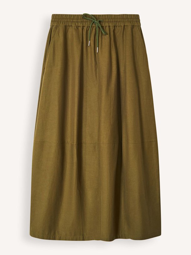Ontdek de Héva lyocellmix rok van Nathalie Vleeschouwer in de kleur Donkergroen bij Orangebag. Op werkdagen voor 21:45 besteld, morgen in huis.