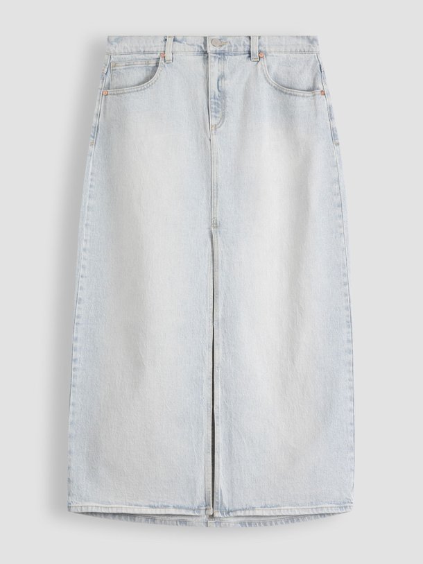 Ontdek de Sura low waist denim rok van Abrand in de kleur lichtblauw bij Orangebag. Op werkdagen voor 21:45 besteld, morgen in huis.