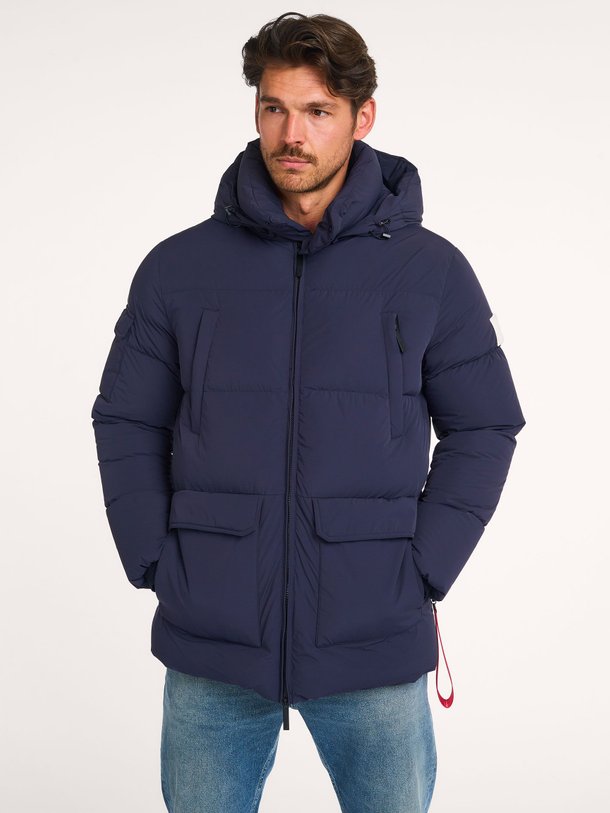 Ontdek de Vancouver geweven gewatteerde jas van After Label in de kleur donkerblauw bij Orangebag. Op werkdagen voor 21:45 besteld, morgen in huis.