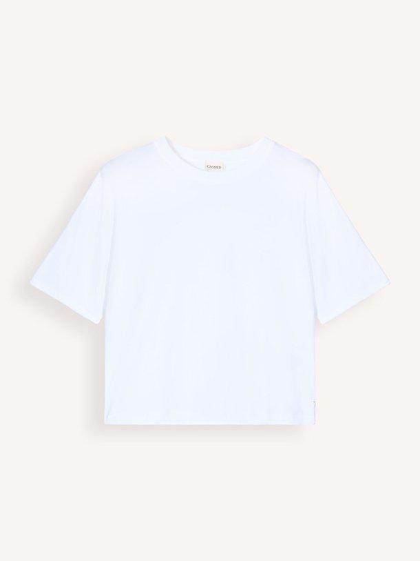Ontdek de Organic cotton T-shirt van Closed in de kleur Wit bij Orangebag. Op werkdagen voor 21:45 besteld, morgen in huis.