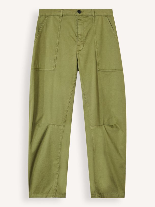 Ontdek de Kiara katoenmix broek van Bellerose in de kleur Groen bij Orangebag. Op werkdagen voor 21:45 besteld, morgen in huis.