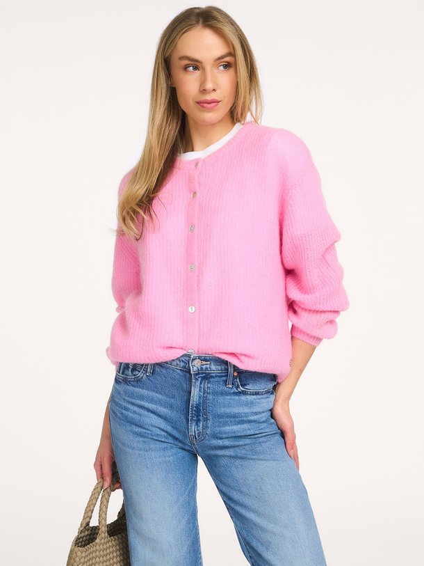 Ontdek de Bibi wolmix vest van Studio Anneloes in de kleur Roze bij Orangebag. Op werkdagen voor 21:45 besteld, morgen in huis.