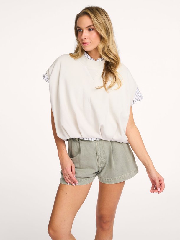 Ontdek de Fytom katoenen sweater top van Bellerose in de kleur Ecru bij Orangebag. Op werkdagen voor 21:45 besteld, morgen in huis.