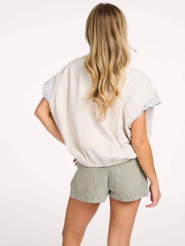 Ontdek de Fytom katoenen sweater top van Bellerose in de kleur Ecru bij Orangebag. Op werkdagen voor 21:45 besteld, morgen in huis.