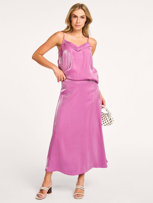 Ontdek de Lola viscosemix maxi rok van Aaiko in de kleur paars bij Orangebag. Op werkdagen voor 21:45 besteld, morgen in huis.