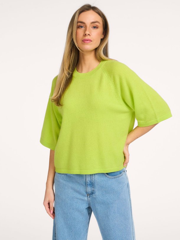 Ontdek de Leana cashmere trui van Absolut Cashmere in de kleur Limegroen bij Orangebag. Op werkdagen voor 21:45 besteld, morgen in huis.