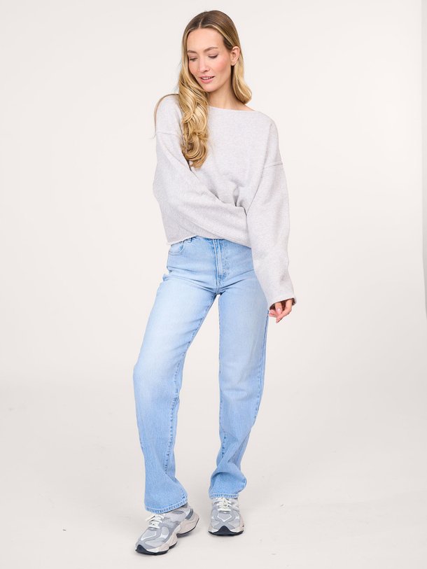 Ontdek de Gina high waist straight fit stretch jeans van Abrand in de kleur lichtblauw bij Orangebag. Op werkdagen voor 21:45 besteld, morgen in huis.