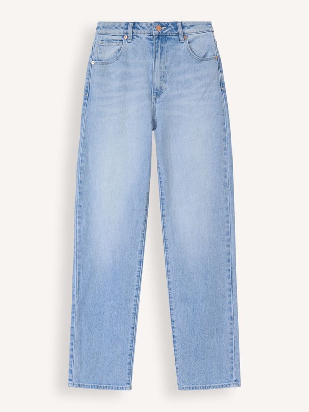 Ontdek de Gina high waist straight fit stretch jeans van Abrand in de kleur lichtblauw bij Orangebag. Op werkdagen voor 21:45 besteld, morgen in huis.