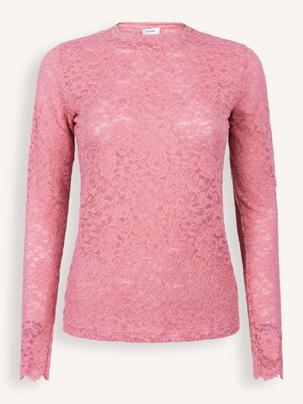 Ontdek de Mason geweven kanten top van Aaiko in de kleur Roze bij Orangebag. Op werkdagen voor 21:45 besteld, morgen in huis.