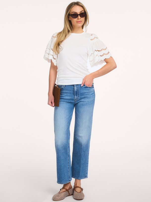 Ontdek de Lawra Tee van Second Female bij Orangebag. Op werkdagen voor 21:45 besteld, morgen in huis.