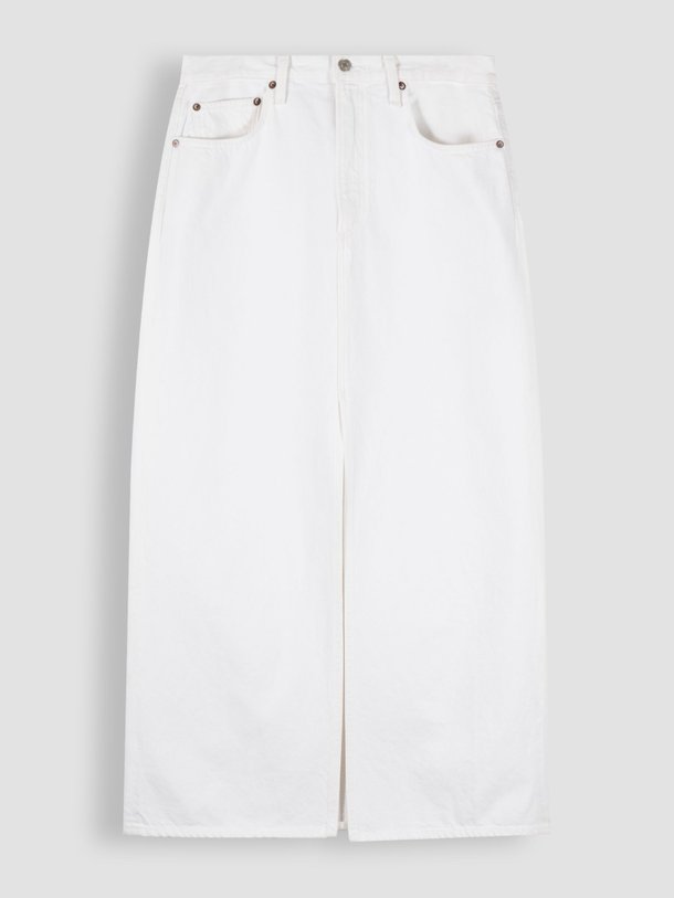 Ontdek de Leif denim rok van Agolde in de kleur wit bij Orangebag. Op werkdagen voor 21:45 besteld, morgen in huis.